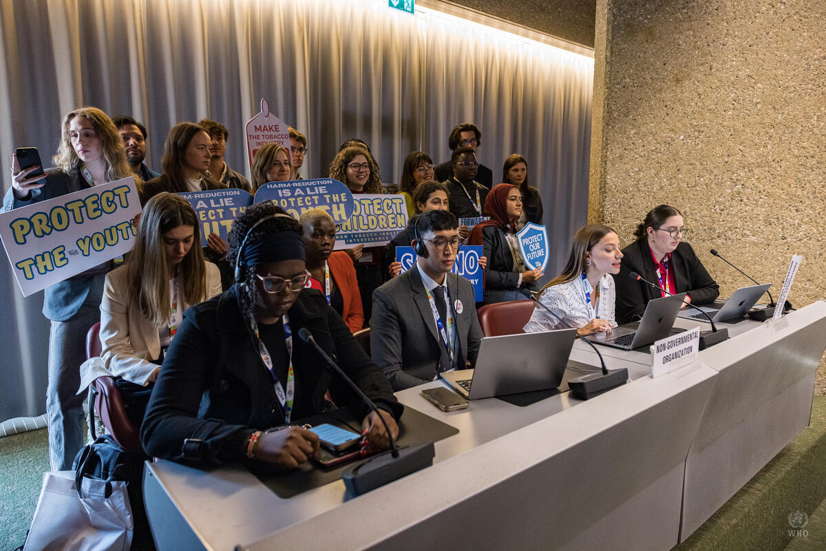 GYV advances youth priorities at COP11